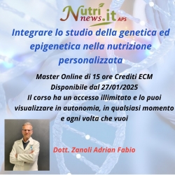 INTEGRARE LO STUDIO DELLA GENETICA ED EPIGENETICA NELLA NUTRIZIONE PERSONALIZZATA